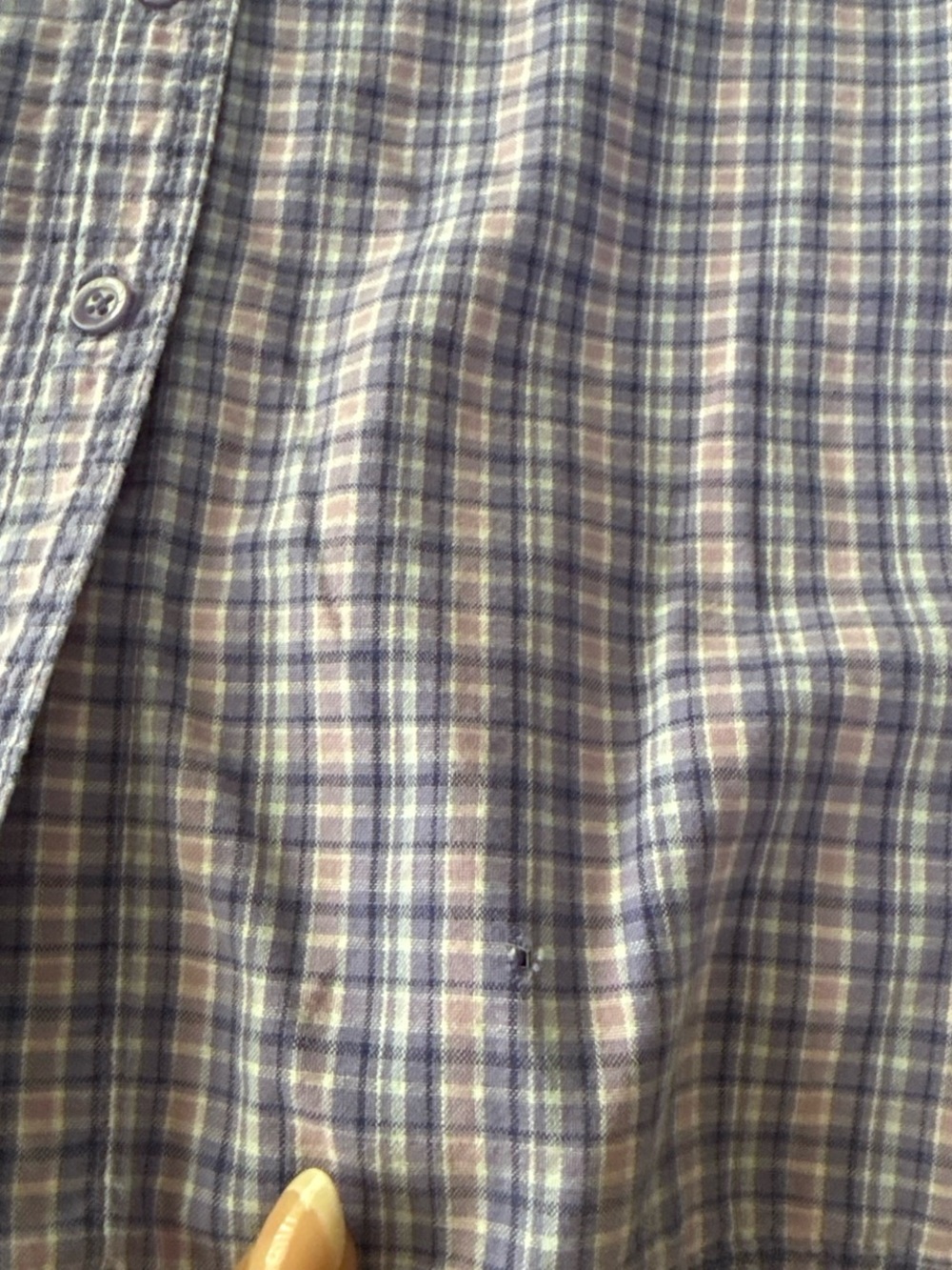 Looney Tunes Tweety Bird Plaid Button Front Shirt Women’s 22W 24W Purple Y2K - Picture 9 of 9